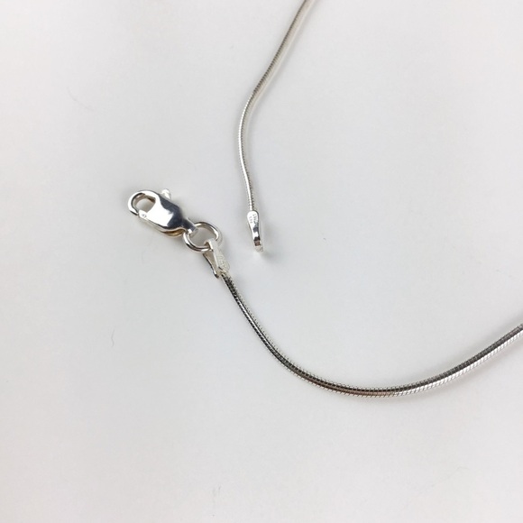 925 Sterling Silver Butterfly Necklace - Picture 5 of 8